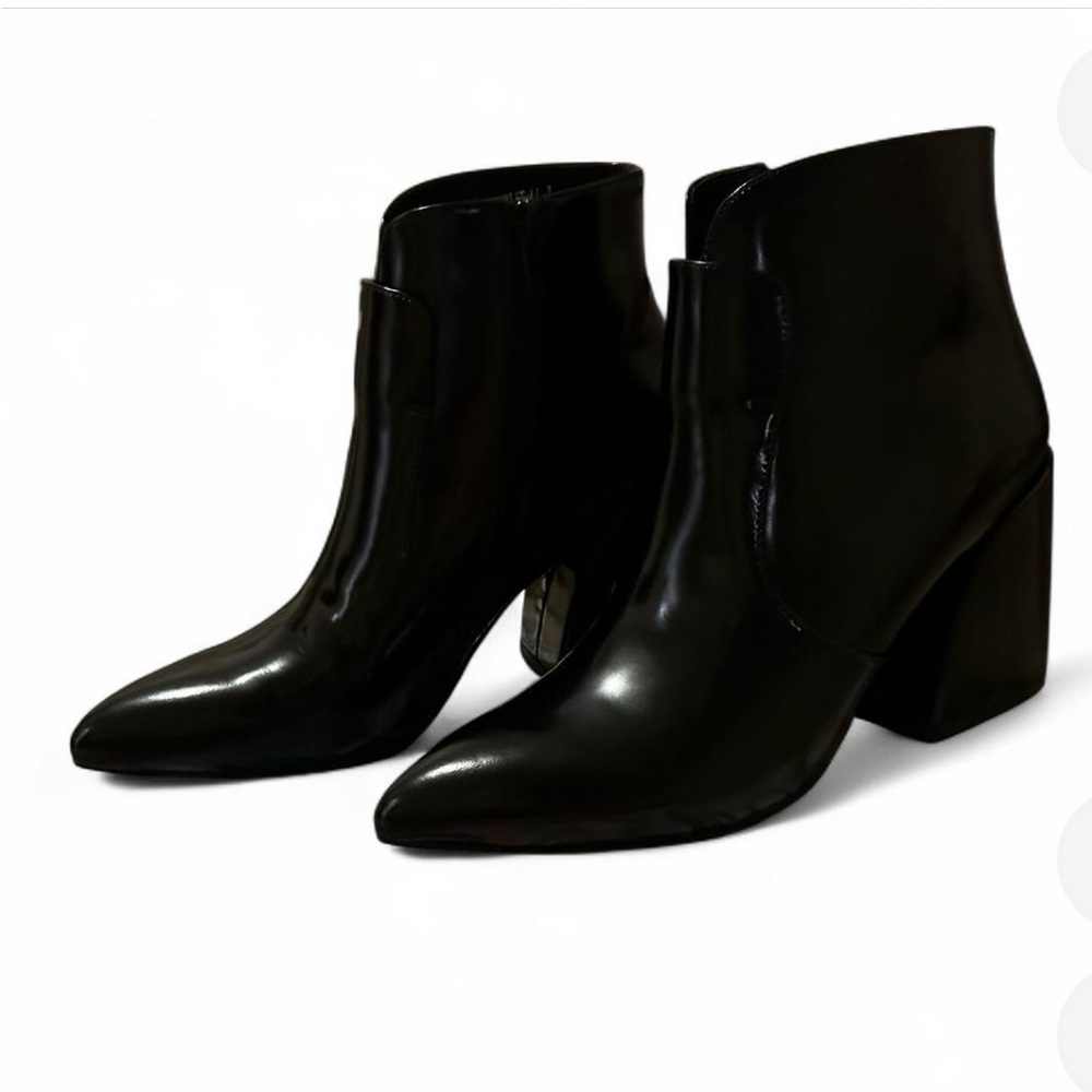 Jeffrey Campbell Black Ankle Boots